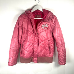 Hysteric Glamour Pink 'Explosion' Puffer Jacket Size S