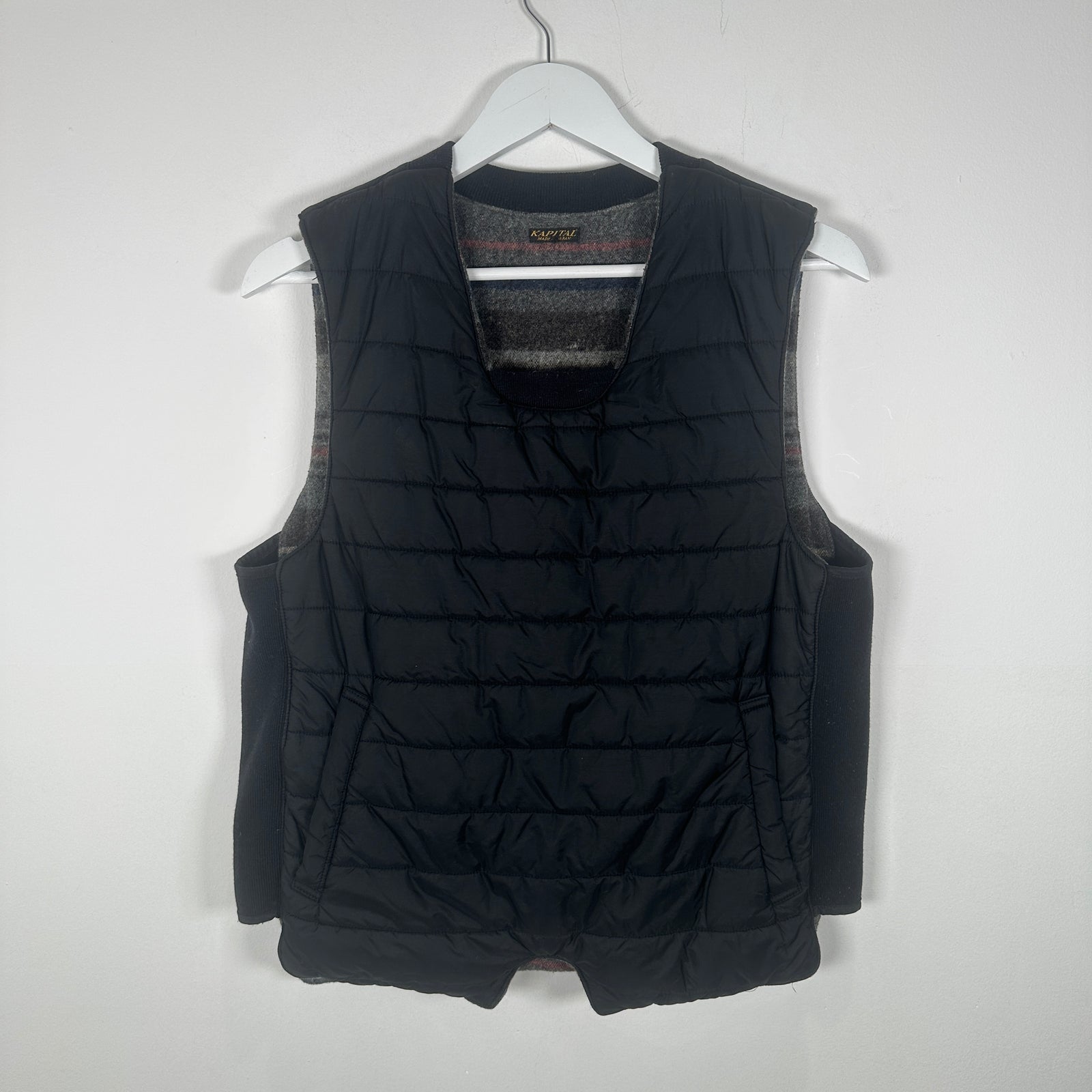 Kapital Reversible Vest Size M