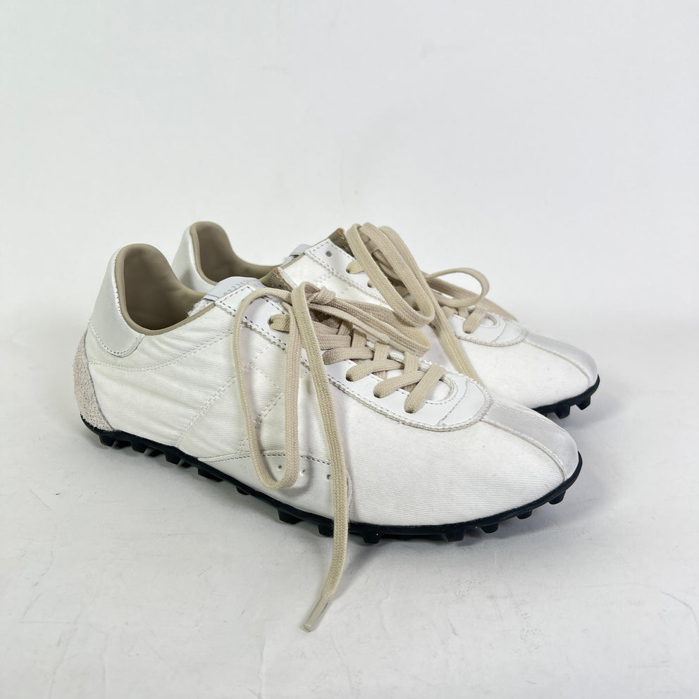 Maison Margiela Suede Sprinter Low-Top Sneakers