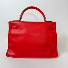 Hermès Kelly Red Retourne 32 Handbag
