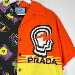 Prada SS20 Brain Tape Double Match Shirt