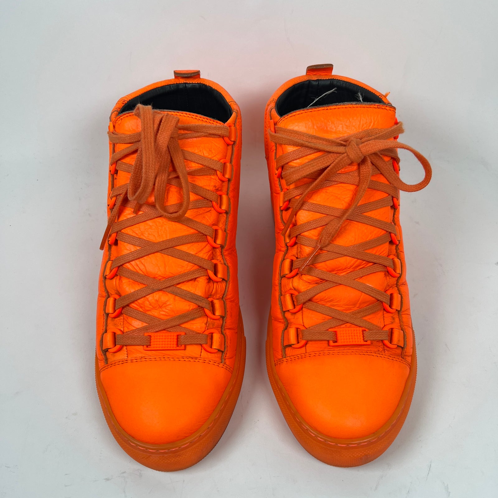 Balenciaga Neon Orange Arenas Size 40