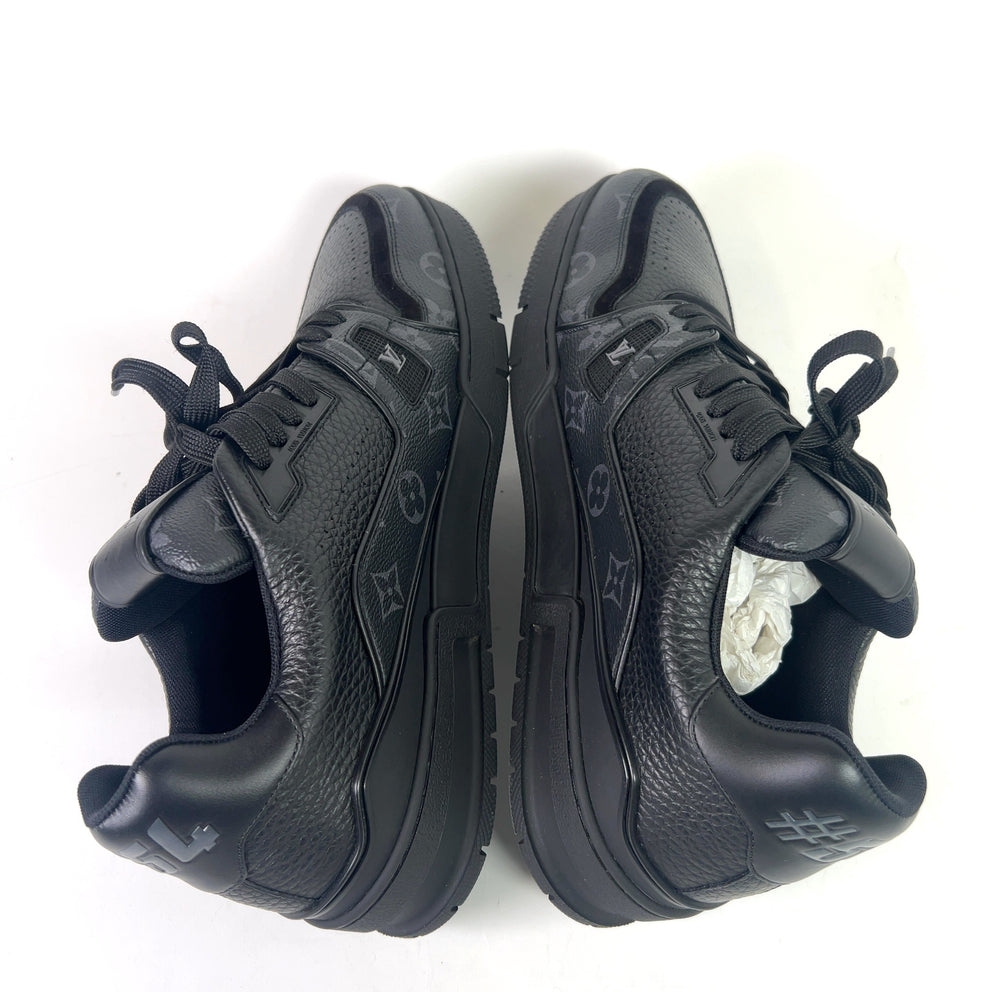 Louis Vuitton Triple Black Monogram Trainers