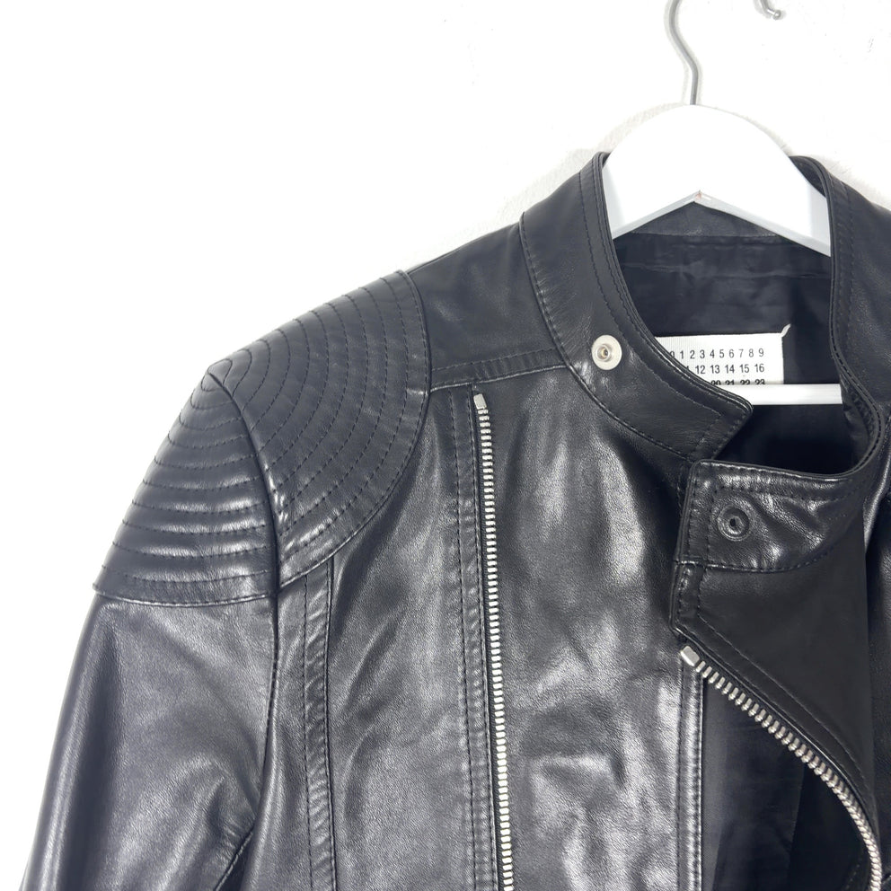 Maison Margiela SS16 Biker Moto Leather Jacket