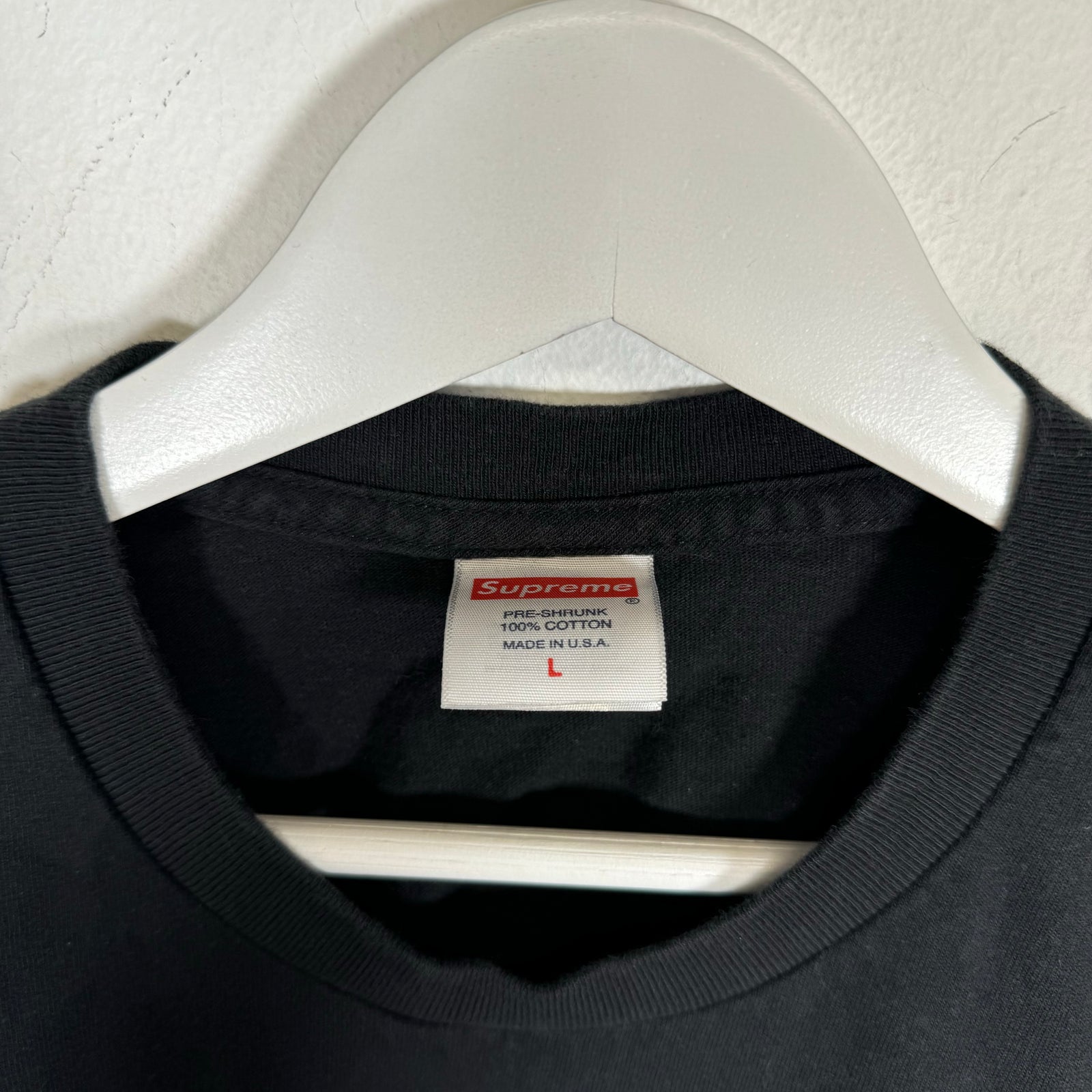 Supreme Black Slapshot Tee Size M