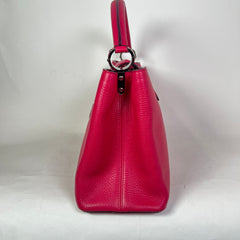Louis Vuitton Capucines Red Taurillon Leather MM Handbag