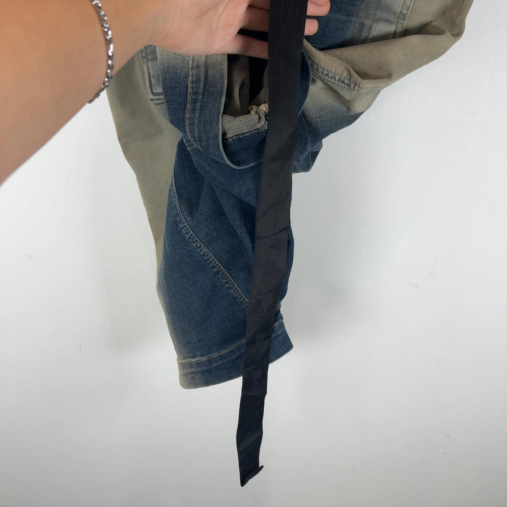 Rick Owens DRKSHDW Mineral Pearl 'Aircut' Shorts