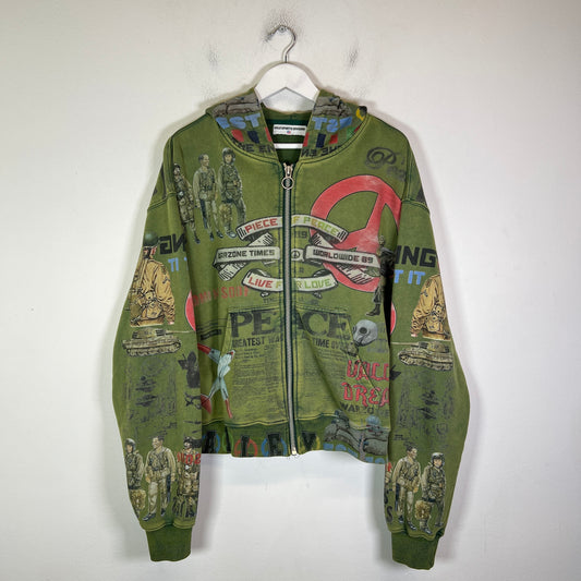 Vale Forever Peace Zip-Up Hoodie