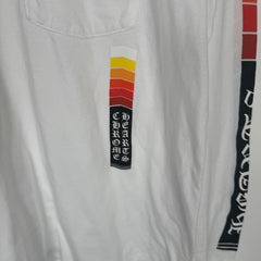 Chrome Hearts White Gradient LS Tee Size L