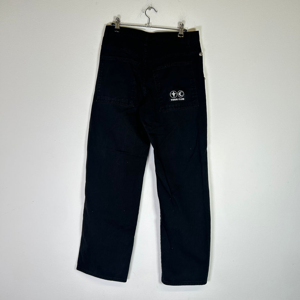 Thug Club Black Thug Rivet Work Pants