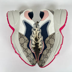 Gucci Multi Color GG Rhyton Sneaker Size 36