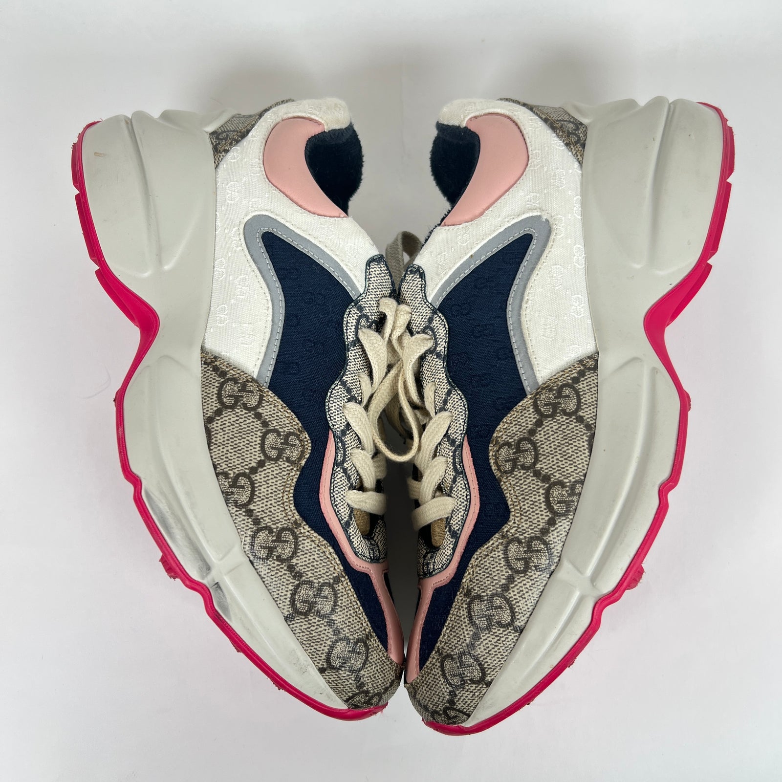 Gucci Multi Color GG Rhyton Sneaker Size 36