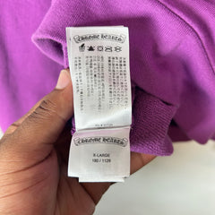 Chrome Hearts Purple Matty Boy I Want More Not Less Hoodie Size XL