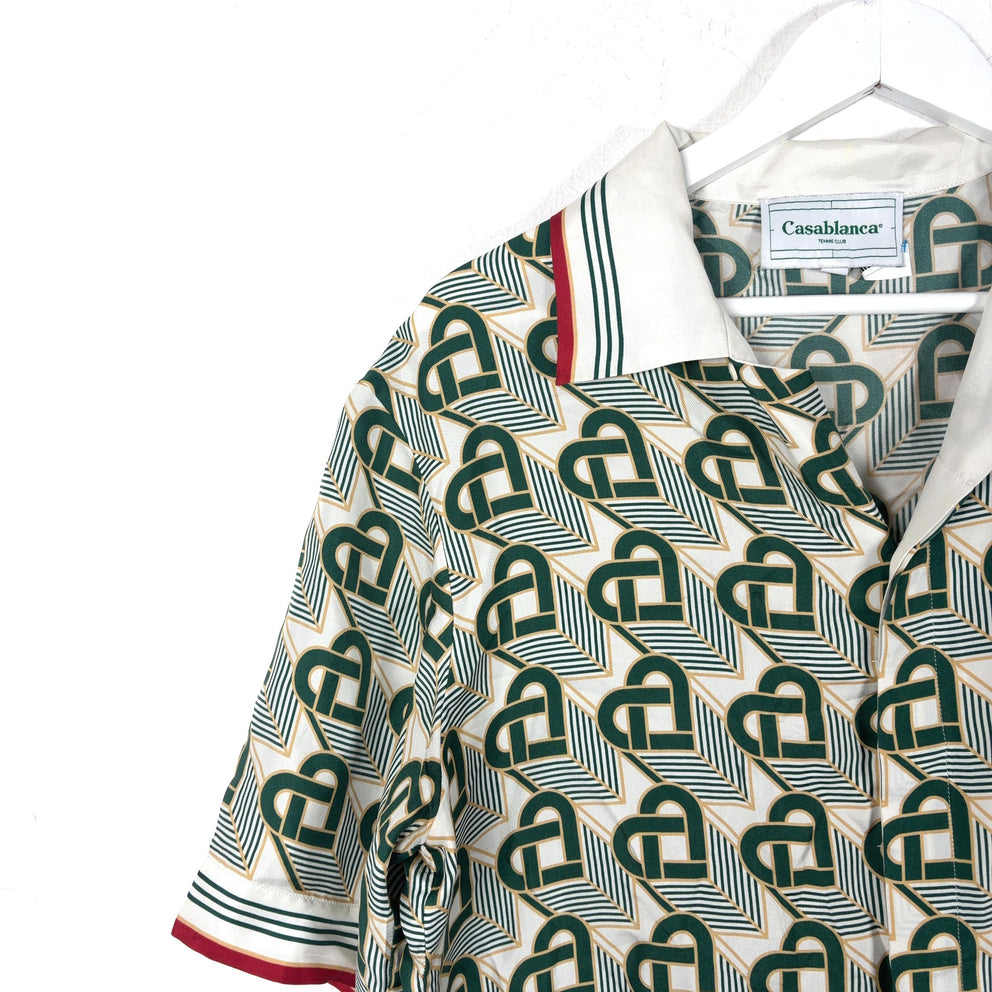 Casablanca Silk Pattern Shirt