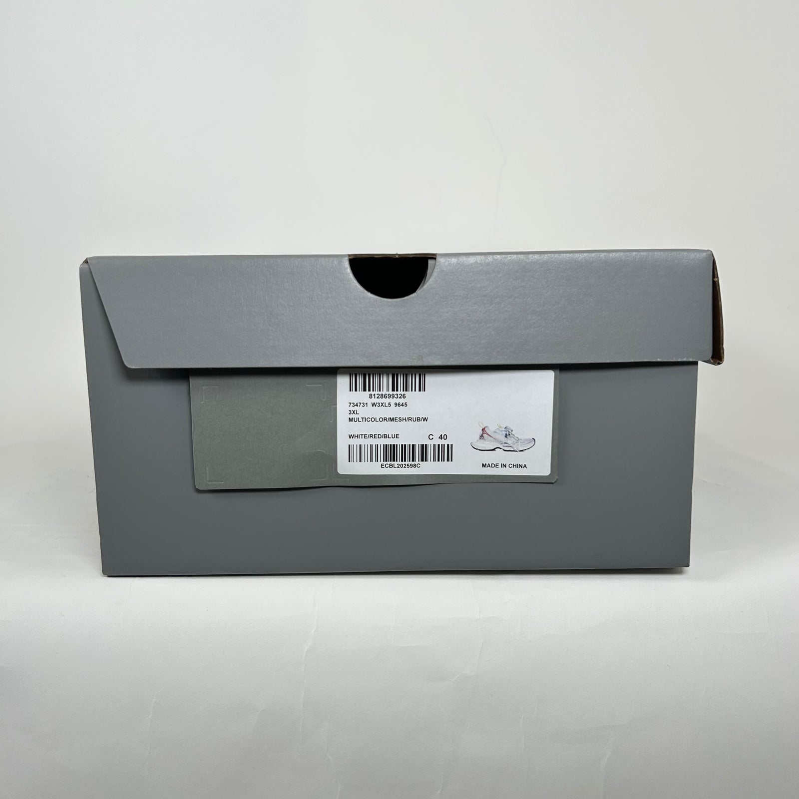Balenciaga Multicolor 3XL Sneaker Size 40