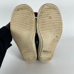 Rick Owens DrkShdw Black Canvas Ramones Size 37