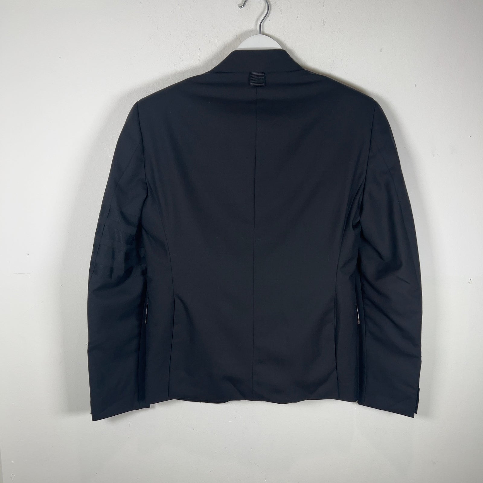 Thom Browne Black 4-Bar Blazer