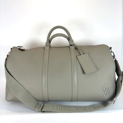Louis Vuitton Cow-Hide Bandouliere Duffle Bag