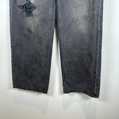 Enfants Riches Deprimes Corpse Pose Gray Mudwash Distressed Baggy Jeans Size 32