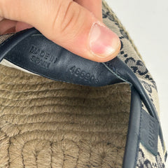 Gucci Navy Espadrilles Slip-on Sneaker Size 14