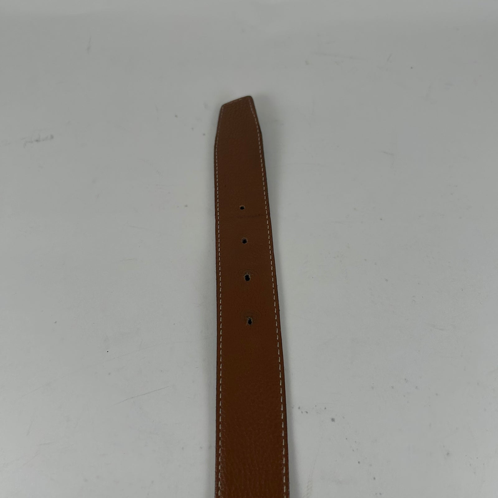Hermes Brown H Belt Size 34