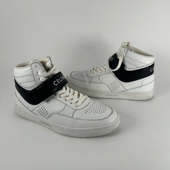 Celine CT-03 White High Trainers Size 8