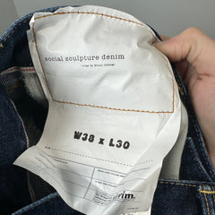 Visvim Social Structure 01D30 Selvedge Jeans Size 38