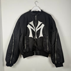 Mowalola New York Yankees Zipper Bomber Size XL