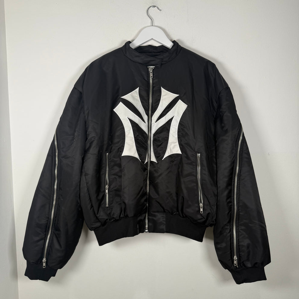 Mowalola New York Yankees Zipper Bomber Size XL