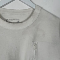 Sacai White Zipper-Pocket Shirt Size M