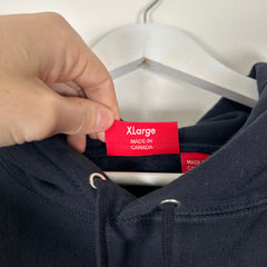 Supreme Pearl Logo Navy Hoodie Size XL