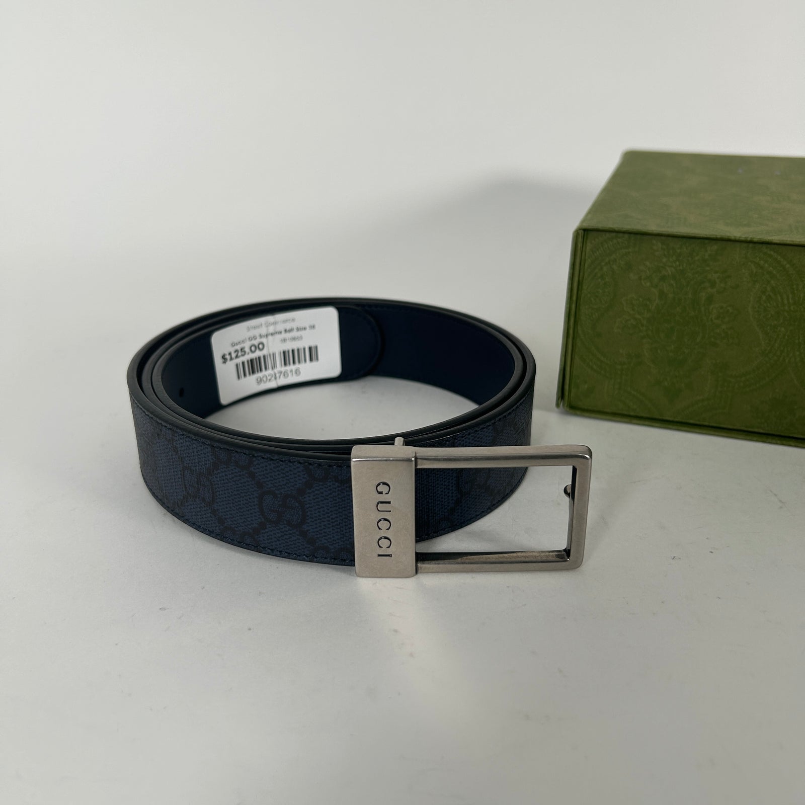 Gucci GG Supreme Belt Size 38