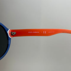 Dolce & Gabbana Black Havana Orange Sunglasses