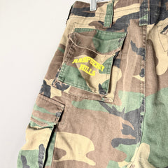 Raspberry Hills Camo Logo Shorts Size S