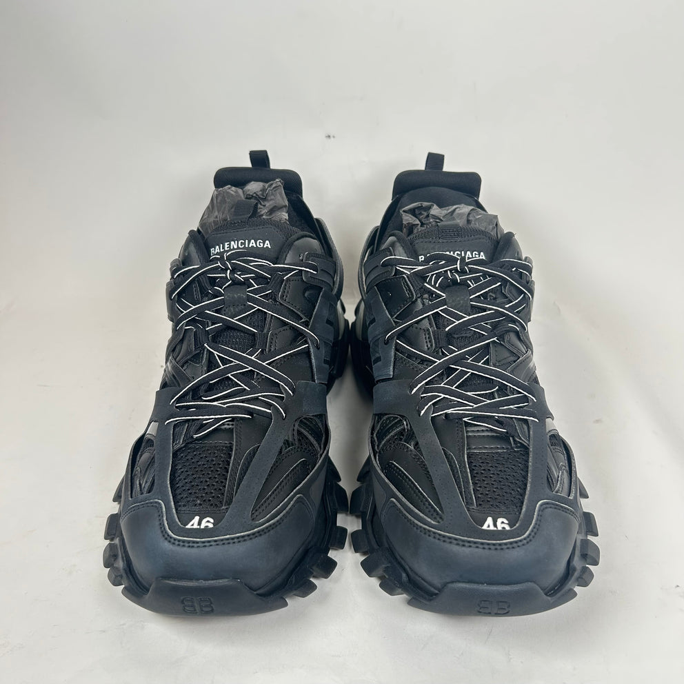 Balenciaga Black LED Track Sneaker Size 46