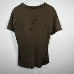 Number (N)ine 'Cigarettes' Brown Distressed T-Shirt Size 4