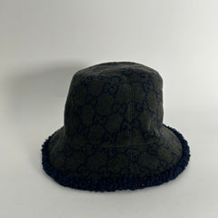 Gucci Green GG Wool Bucket Hat