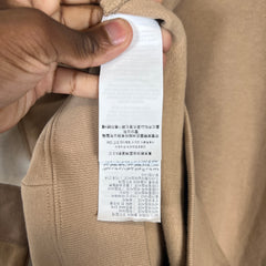 Saint Laurent Beige Logo Hoodie Size XXL