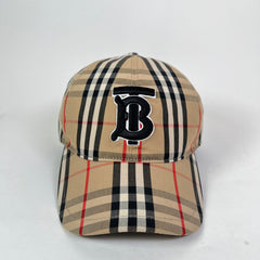 Burberry TB Check Baseball Cap