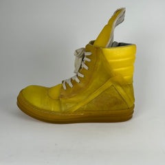 Rick Owens EDFU Lemon Geobaskets Size 45