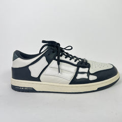 Amiri Skel Black/White Low-Top Sneakers
