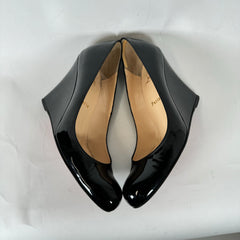 Christian Louboutin Black Miss Boxe 100 Heels Size 38