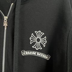 Chrome Hearts USA Dagger Thermal Zip-Up Hoodie