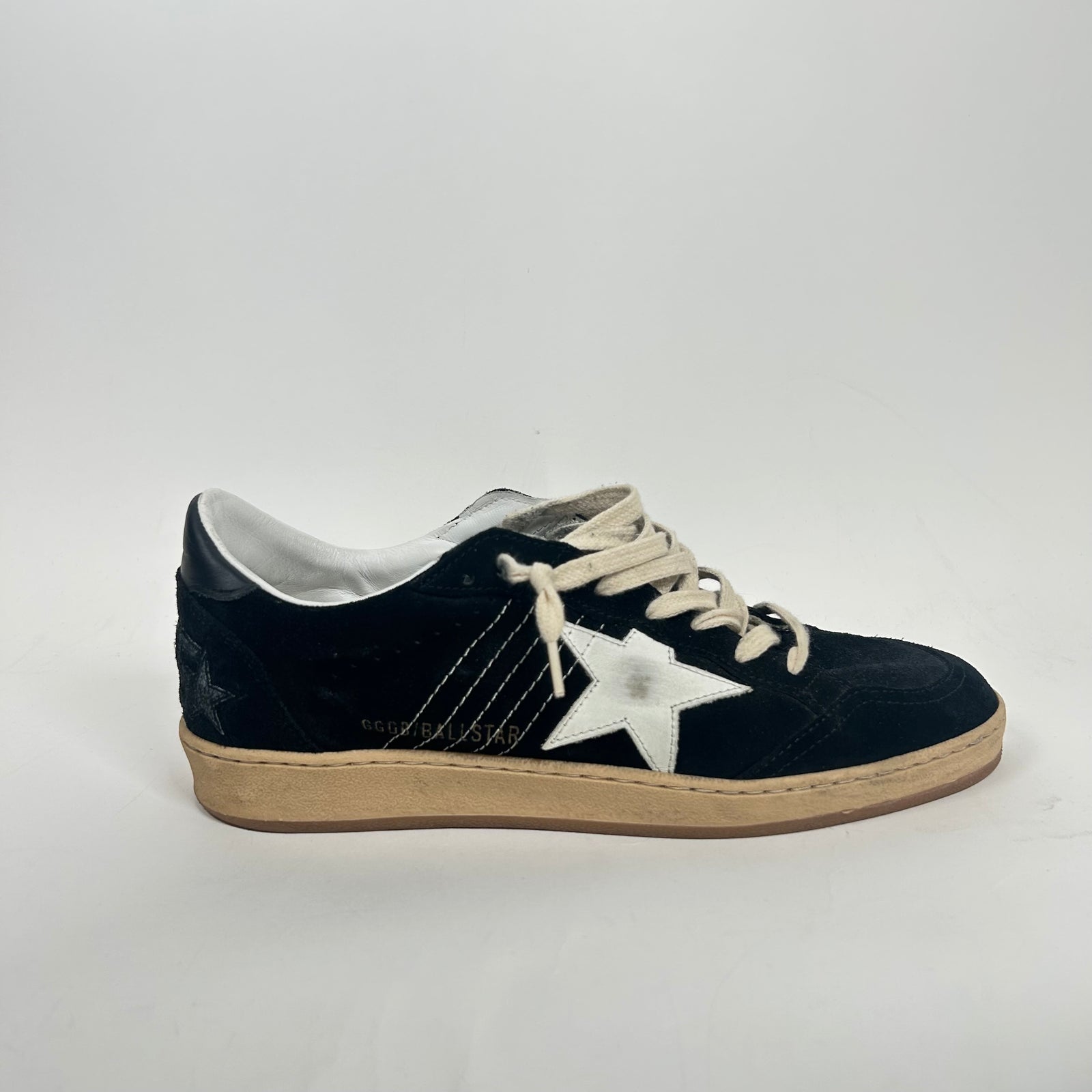 Golden Goose Black Ball Star Sneaker Size 42