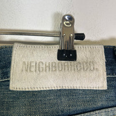 Neighborhood Blue Savage Denim DP Basic Distressed Jeans
