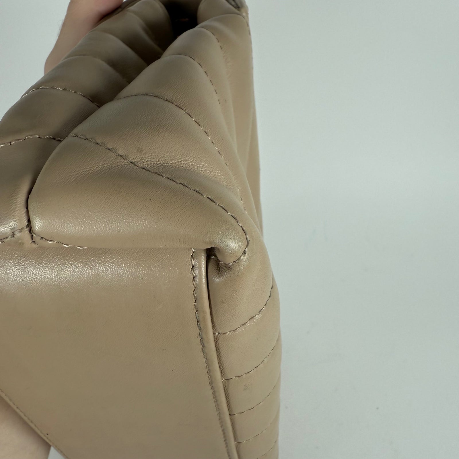 Saint Laurent LouLou Matelasse Chevron Shoulder Bag