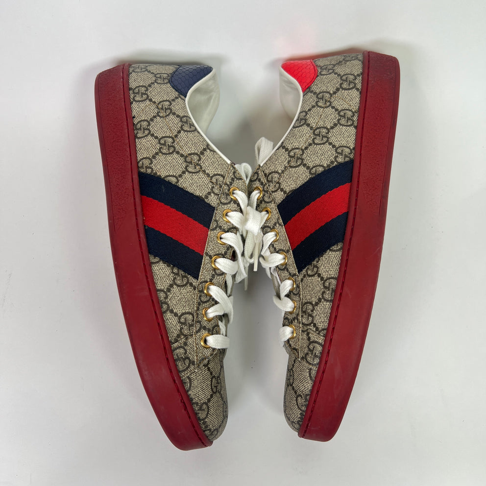 Gucci GG Supreme Ace Lowtop Sneakers