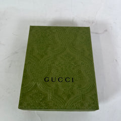 Gucci Black Interlocking GG Supreme Cut-Out Card Holder