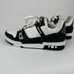 Louis Vuitton Monogram Denim Trainers Size 6LV