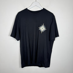 Amiri Black Starburst Logo T-Shirt Size L